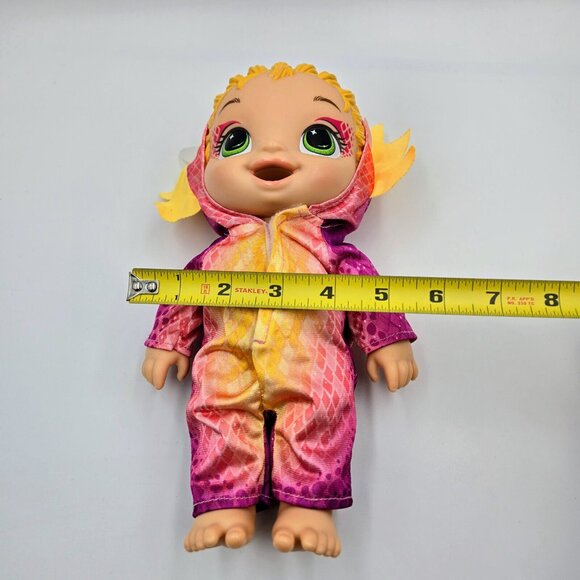 Baby Alive Dino Cuties Doll Triceratops 2021 Hasbro Read - Picture 8 of 8